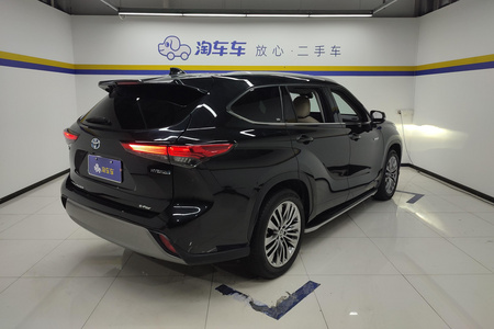 汕头二手丰田汉兰达 2022款 双擎 2.5L 四驱尊贵版 7座