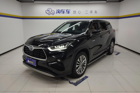 汕头二手丰田汉兰达 2022款 双擎 2.5L 四驱尊贵版 7座