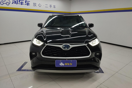 汕头二手丰田汉兰达 2022款 双擎 2.5L 四驱尊贵版 7座